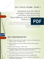 Audit Pihak Berelasi - Prosedur Analitis - Aset Tetap - AR