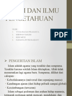 Islam Dan Ilmu Pengetahuan