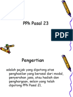 PPH Pasal 23