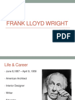 Frank Lloyd Wright: Joseph Bertucci