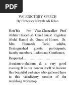 Anchoring Script For Convocation | PDF