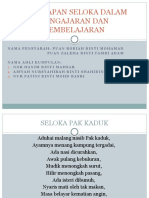 Seni Bahasa - Seloka