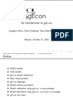 An Introduction To Gecon: Grzegorz Klima, Karol Podemski, Kaja Retkiewicz-Wijtiwiak