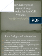 Recent Challenges of Hydrogen Storage Technologies For Fuel Cell Vehicles