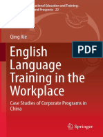 English Language Training in The Workplace - Case Studies of Corporate Programs in China PDF
