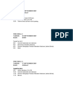 Tentatif Fire Drill