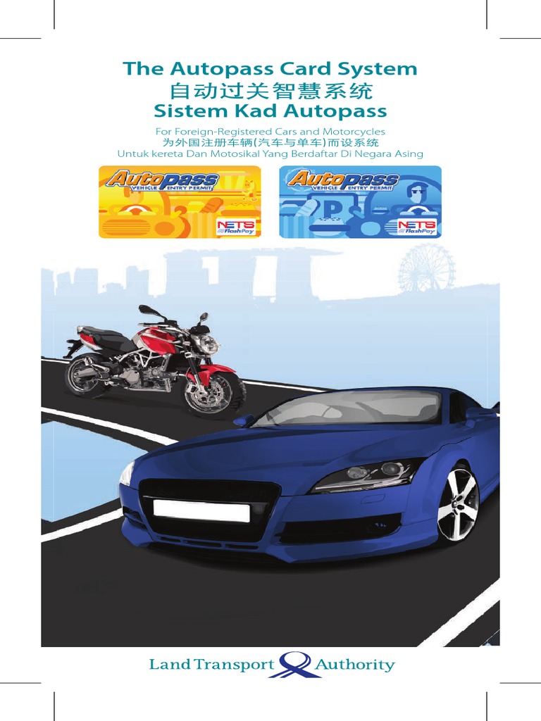 Autopass Card System Brochure PDF | PDF | Singapore | World Politics