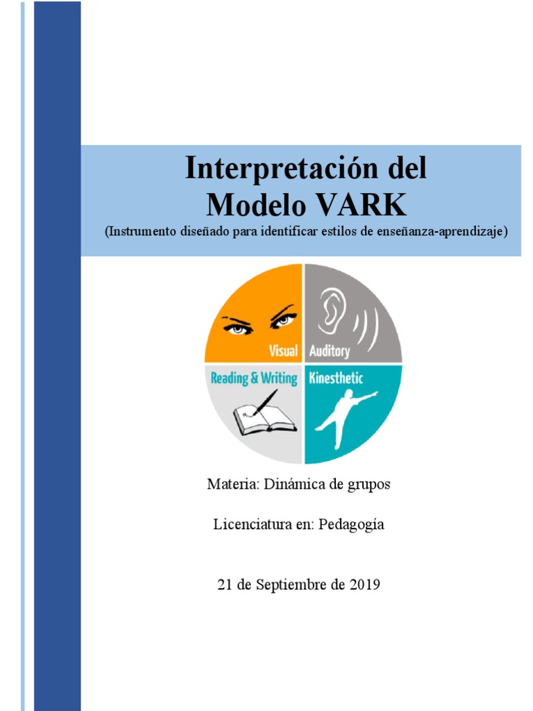 Modelo VARK | PDF | Aprendizaje | Modificación de comportamiento