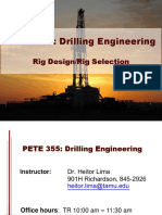 PETE 355 Rig Selection