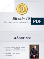Bitcoin 101: The Currency, The Network, The Community