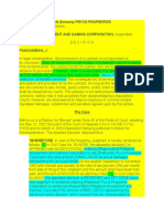 Pryce Corporation (Formerly Pryce Properties CORPORATION), Petitioners, Philippine Amusement and Gaming Corporation, Respondent