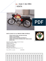 Anuncio Venta Moto OSSA 124 C