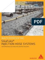 Brochures - Waterproofing SikaFuko - Injection Hose Systems - GCC