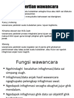 Pengertian Wawancara Dalam Bahasa Lampung