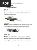 Computer Hardwares and Its Function