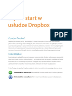 Szybki start w usłudze Dropbox