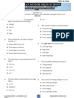 SHS 2 ICT DEC 2019 - Semester Exams