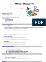 Proiect Didactic