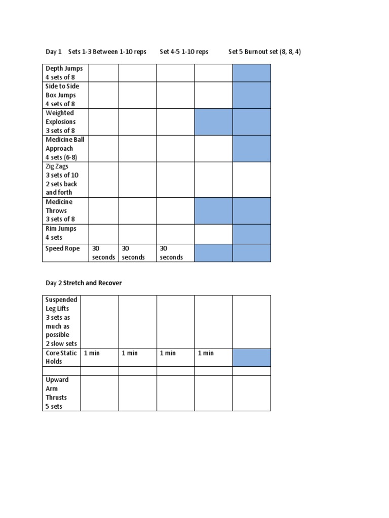 Jump Manual PDF PDF Sports Physical Exercise