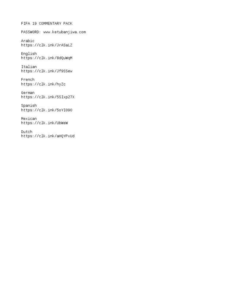 Commentary Download Link Pdf