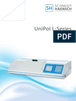 Unipol L Series Polarimeters Datasheet PDF