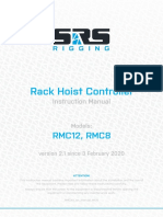 Rack Hoist Controller: RMC12, RMC8