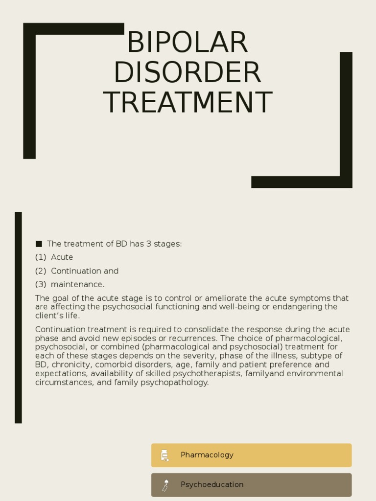 Bipolar Disorder Treatment | PDF | Electroconvulsive Therapy | Bipolar