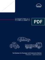 Test Systems For Passenger and Commercial Vehicles: Production + Quality Assurance