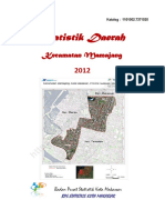 2012 Statistik Daerah Kecamatan Mamajang 2012 PDF
