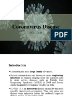 COVID-19 (Coronavius Disease 2019)