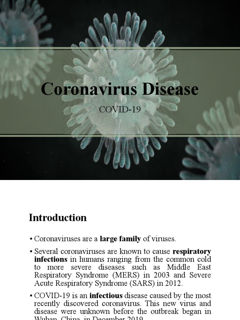 COVID-19 (Coronavius Disease 2019) | PDF | Infection | Virus