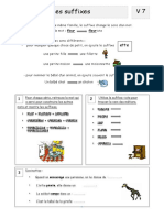 Défi Les Suffixes