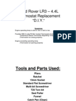 Land Rover LR3 - Thermostat Replacement DIY