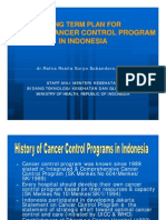 Long Term Plan for National Cancer Control Program in Indonesia