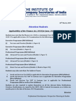 Applicability of The Finance Act For June 2019