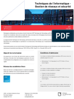 Dec Techniques Informatique Gestion Reseaux PdfBrochure FR PDF