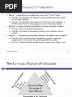 Damodaran - Valuation Approaches