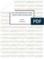 Sap Si̇stemi̇nden THBF Yanitlama PDF