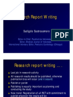 Research Report Writing