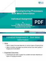 OCW BMM3643 Assessment Bulk Metal Deformation