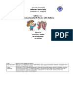 Nursing Care for Patients with Asthma