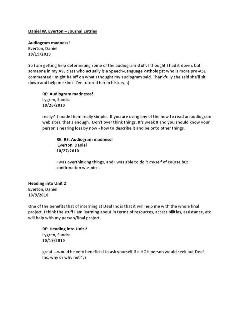 Final Presentation Journals | PDF | Hearing Loss | Human Communication