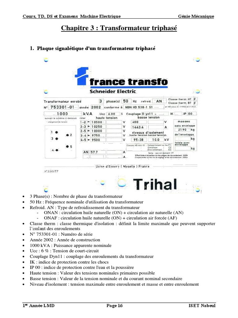 Couplage ZigZag et Transformateurs Triphasés PDF Transformateur — free download