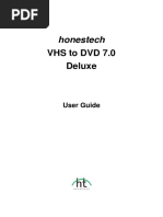 VHS To DVD 7.0 Deluxe: Honestech