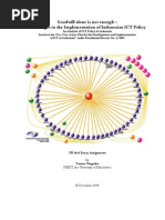 Download Goodwill alone is not enough   Challenges in the Implementation of Indonesian ICT Policy   by Yanuar Nugroho SN4547905 doc pdf