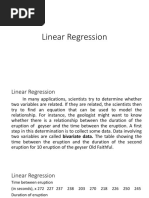 Linear Regression