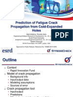 Prediction of Fatigue Crack Propagation From Cold-Expanded Holes