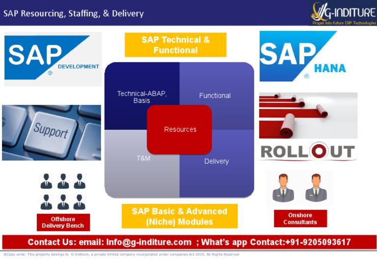 SAP Staffing and Delivery Solutions | PDF