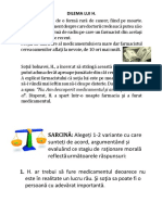 Sarcina - Dilema Morala PDF