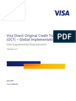 Visa Direct Original Credit Transaction PDF